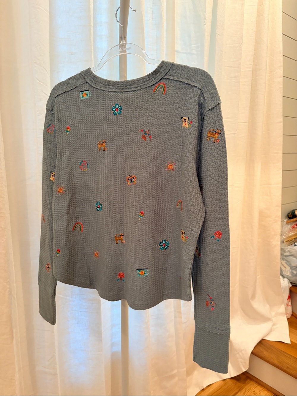 NATURAL LIFE NWT PARKER THERMAL FAVE LITTLE THINGS SHIRT SIZE MEDIUM. - Picture 2 of 8